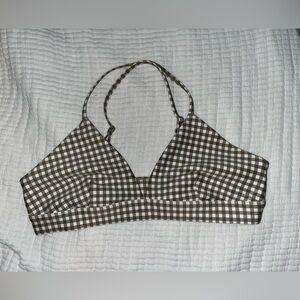 ALO YOGA AIRLIFT GINGHAM SPLENDOR BRA